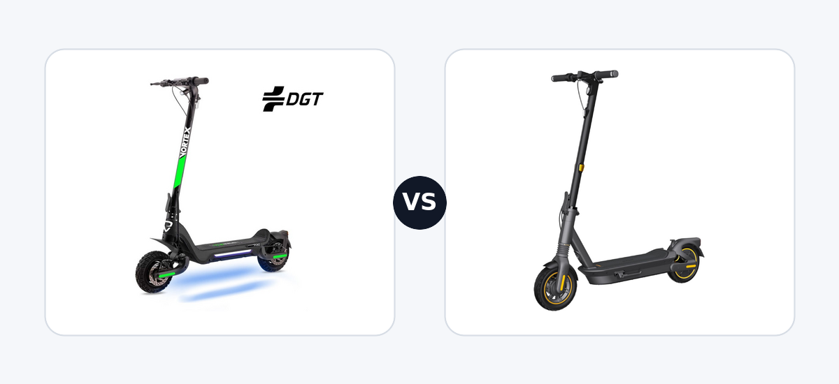 EcoXtrem ETRIC Vortex 2000 ·vs· Segway Ninebot max G2 DE