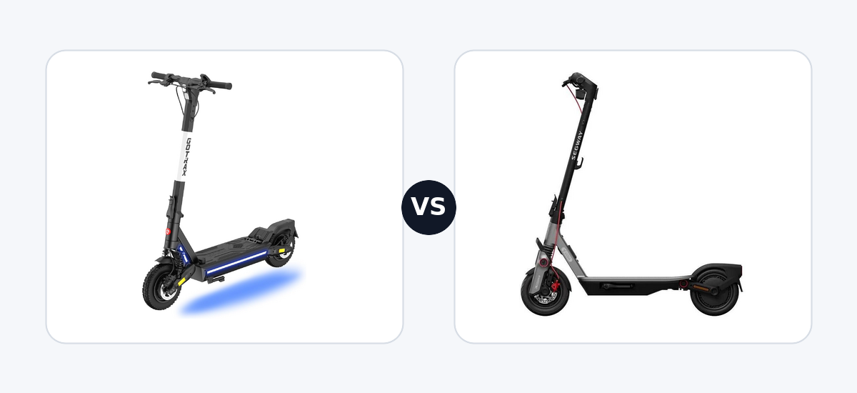 Gotrax Ares ·vs· Segway Ninebot F3 E