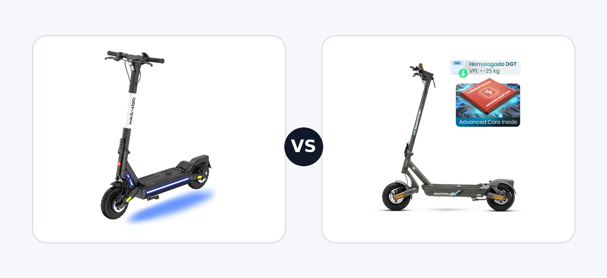 Gotrax Ares ·vs· Smartgyro K1