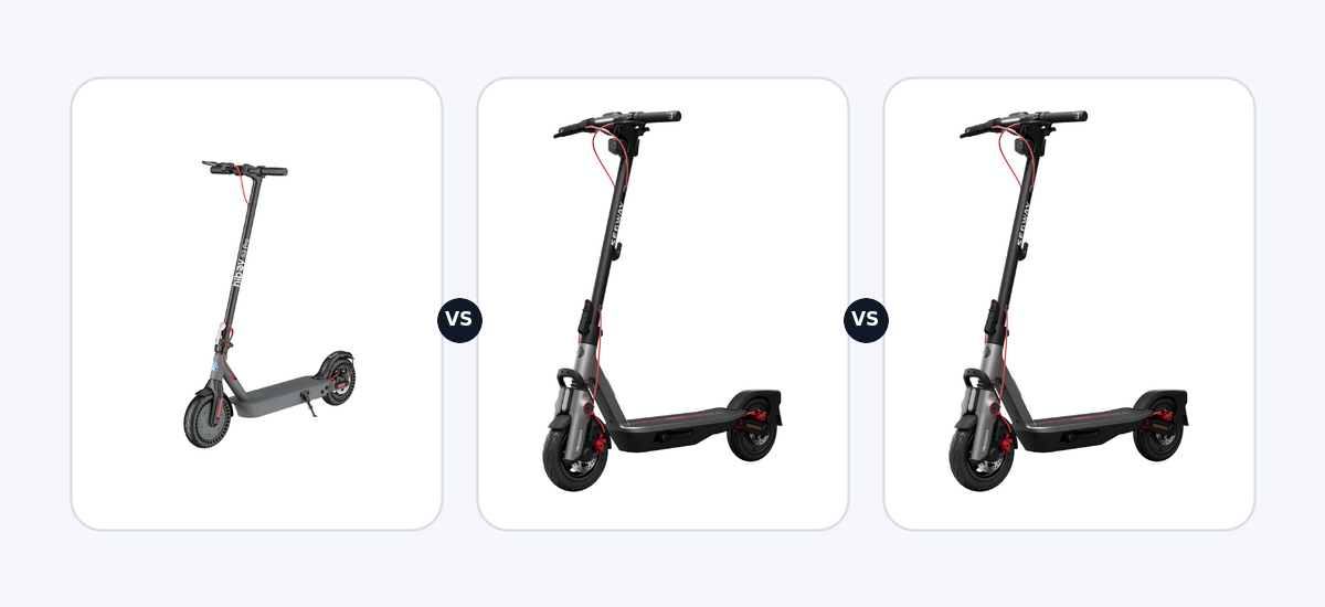 Hiboy S2 Pro ·vs· Segway Ninebot F3 Pro D ·vs· Segway Ninebot F3 Pro