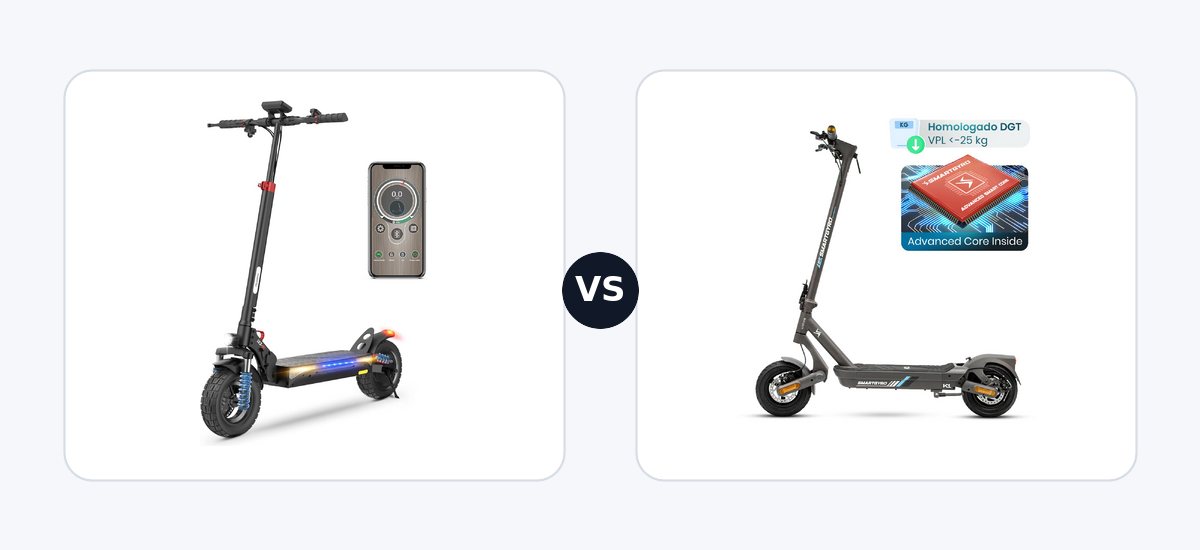 iScooter ix3 ·vs· Smartgyro K1