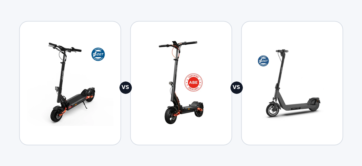 Joyor T6d DGT ·vs· Joyor T6e ABE ·vs· Joyor LiteGo DGT