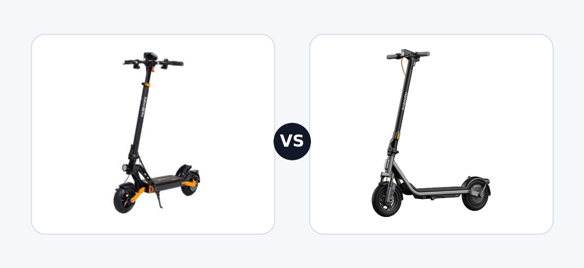 Kukirin G2 Pro · vs · Xiaomi Electric Scooter 6 Lite