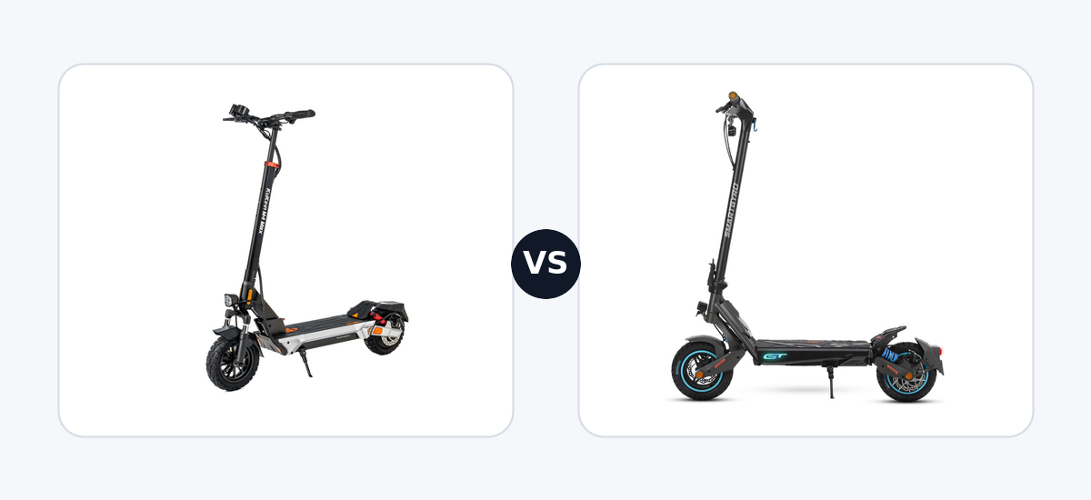 Kukirin M4 Max ·vs· Smartgyro Rockway GT