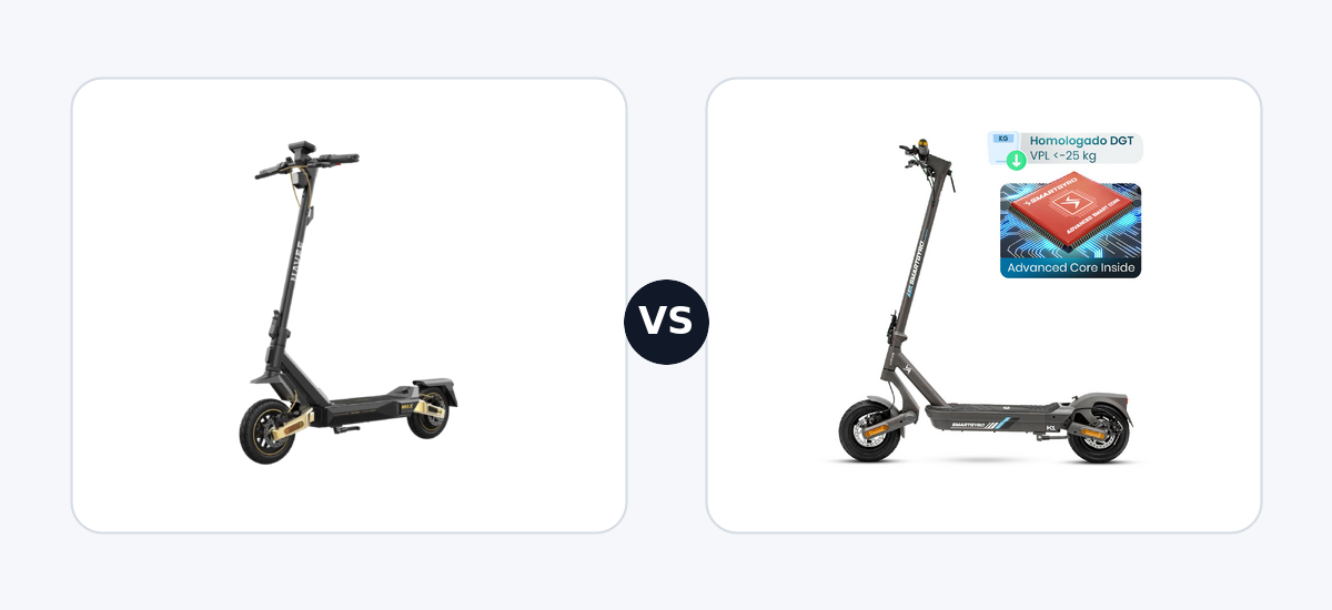 Navee ST5 Max EU ·vs· Smartgyro K1