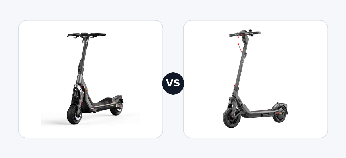 Segway GT1 E · vs · Segway Ninebot E3 Pro E