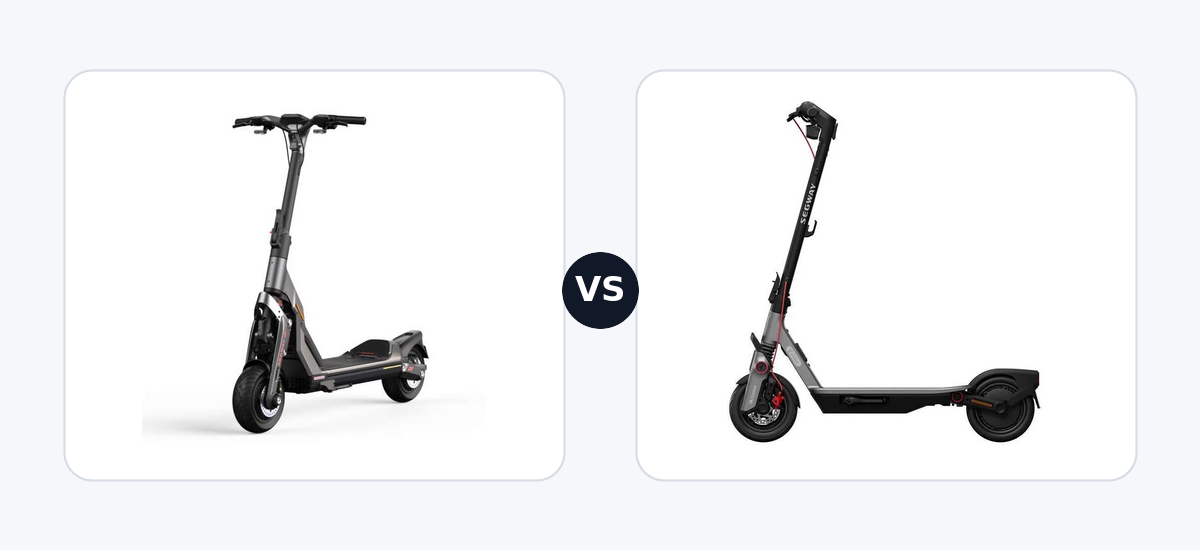 Segway GT1 E ·vs· Segway Ninebot F3 E