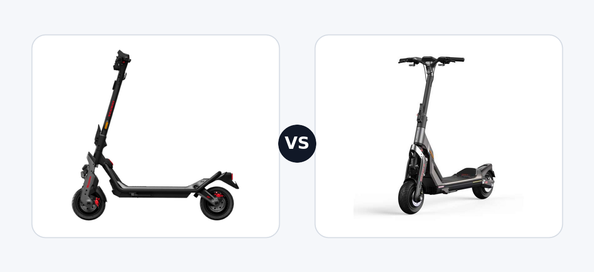 Segway GT3 E · vs · Segway GT1 E