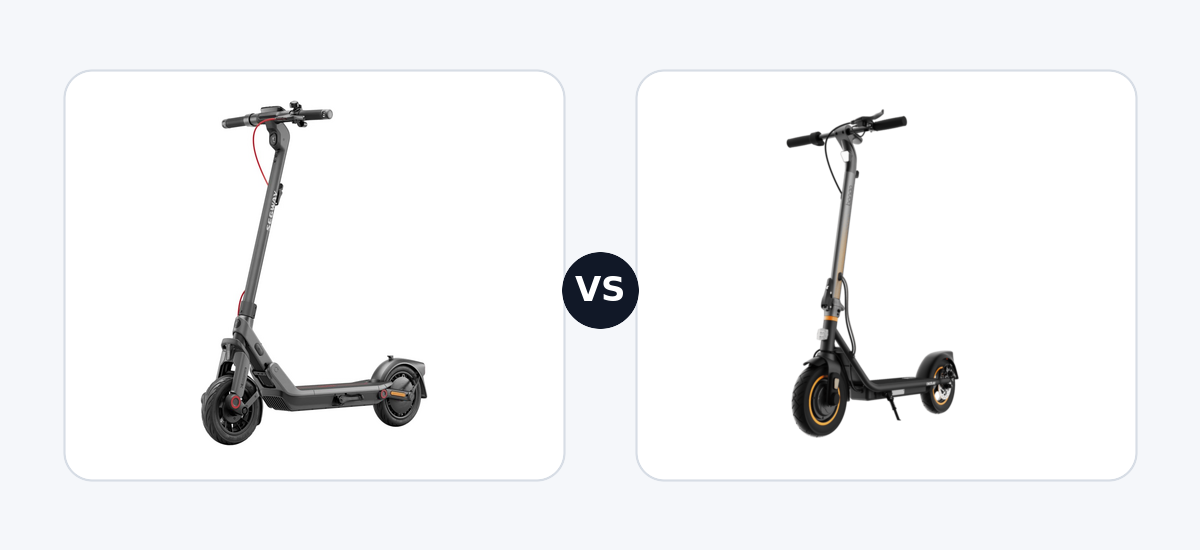 Segway Ninebot E3 Pro E · vs · Cecotec Bongo D30 XL Connected