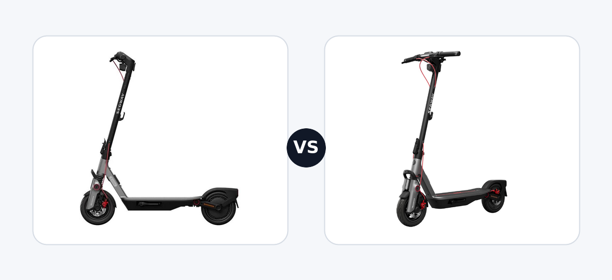 Segway Ninebot F3 E ·vs· Segway Ninebot F3 Pro D