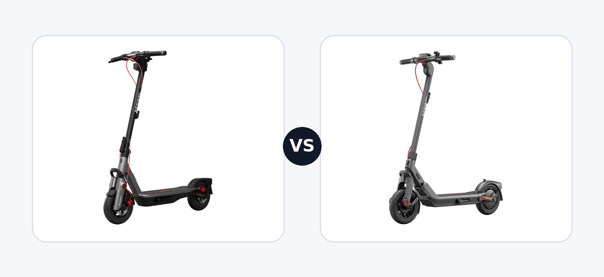 Segway Ninebot F3 Pro D ·vs· Segway Ninebot E3 Pro E