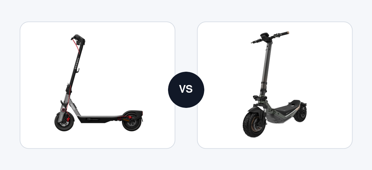 Ninebot F3 Pro E VS Doble Z75