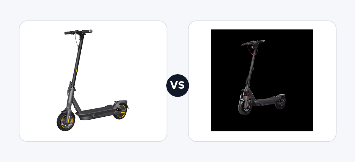 Segway Ninebot max G2 DE ·vs· Segway Ninebot MAX G3
