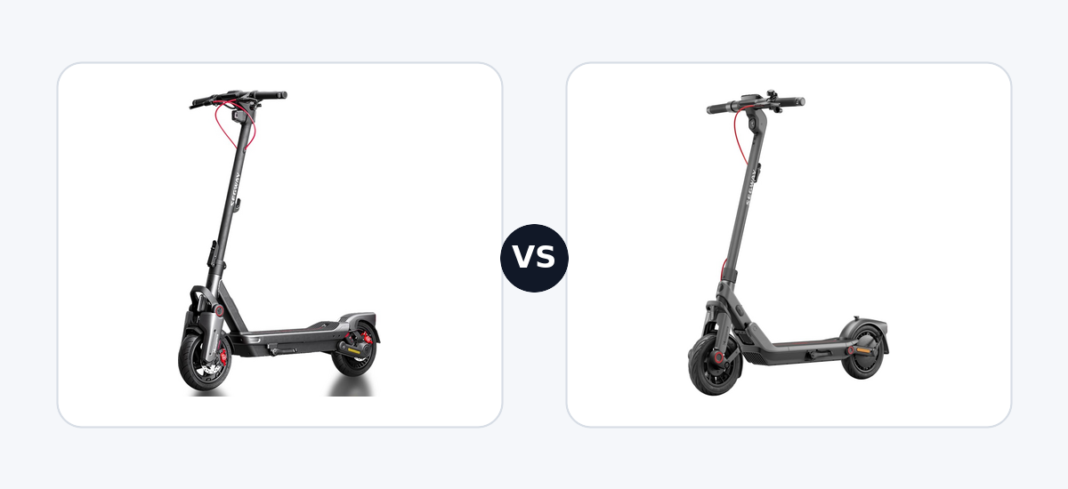 Segway Ninebot MAX G3 E · vs · Segway Ninebot E3 Pro E