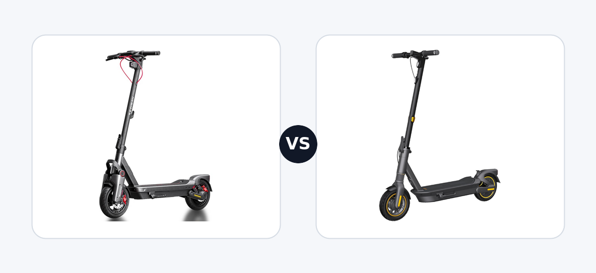 Segway Ninebot MAX G3 E · vs · Segway Ninebot max G2
