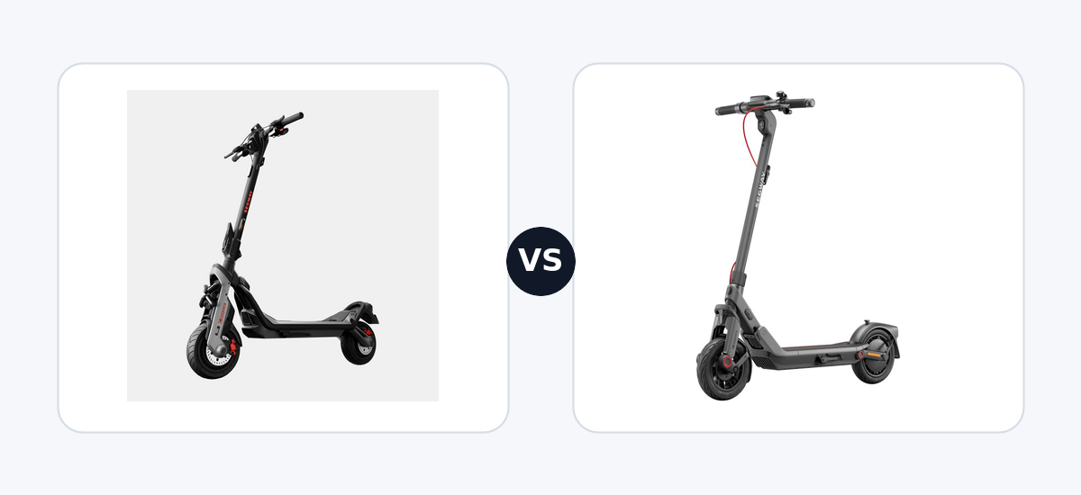 Segway Superscooter GT3 Pro · vs · Segway Ninebot E3 Pro E