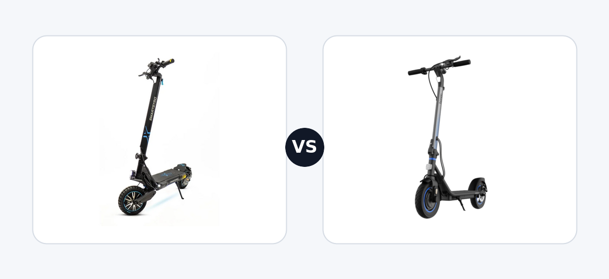 Smartgyro CROSSOVER DUAL MAX 2 · vs · Cecotec Bongo D20 XL Connected