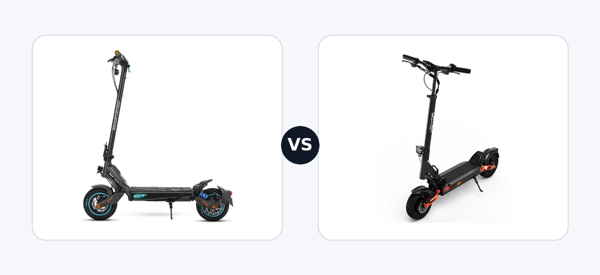 Smartgyro Rockway GT · vs · Joyor T-PRO DGT