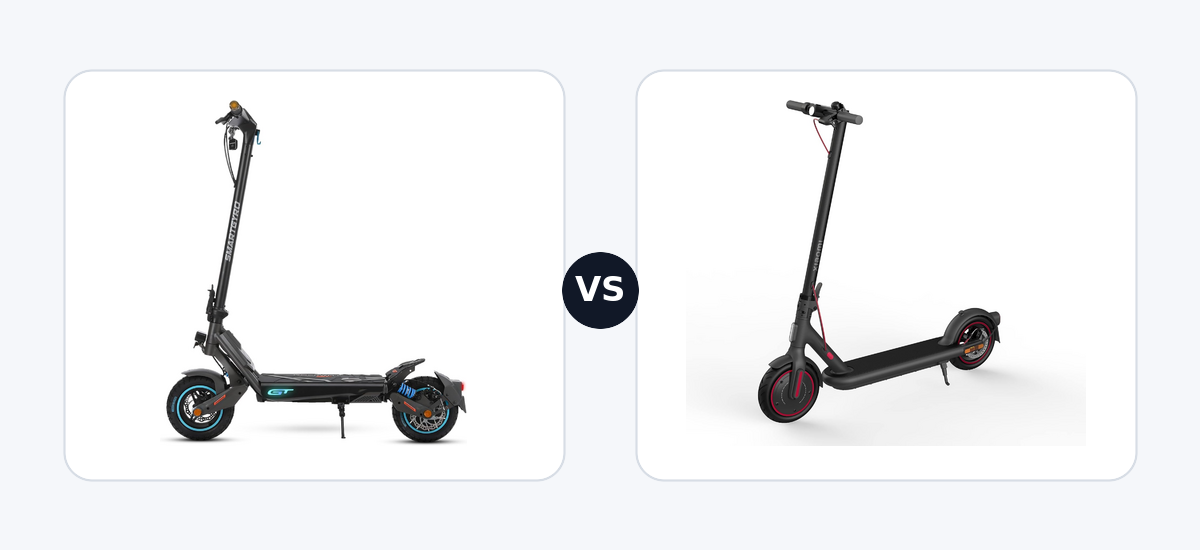 Smartgyro Rockway GT · vs · Xiaomi Electric Scooter 4 Pro