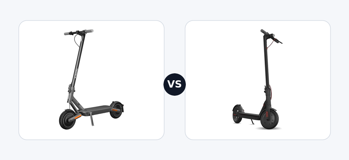 Xiaomi Electric Scooter 4 Ultra ·vs· Xiaomi M365