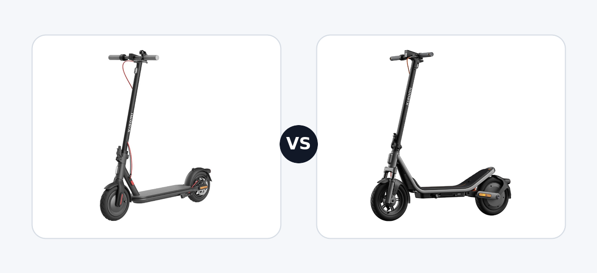 Xiaomi Electric Scooter 4 ·vs· Xiaomi Xiaomi Electric Scooter 6