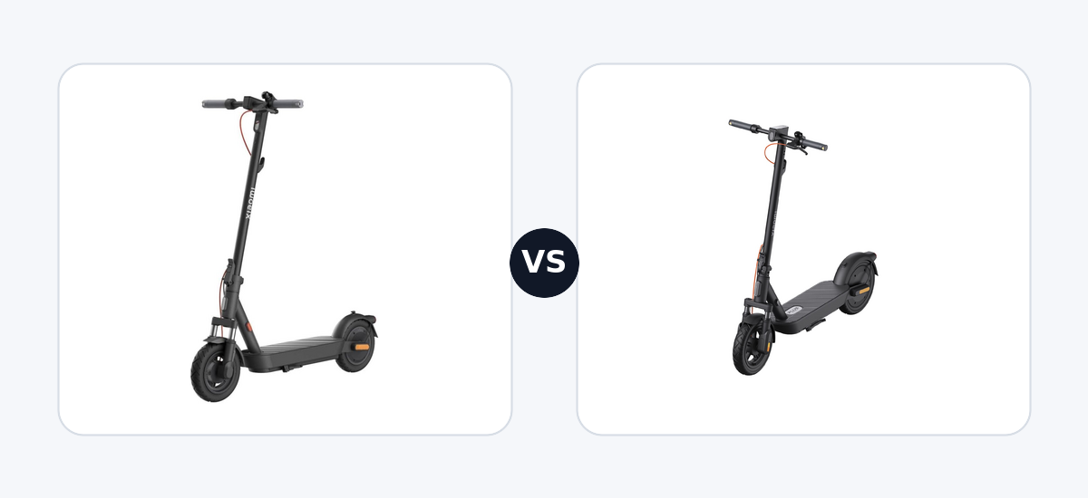 Xiaomi Electric Scooter 5 DE ·vs· Xiaomi Electric Scooter 5 Plus