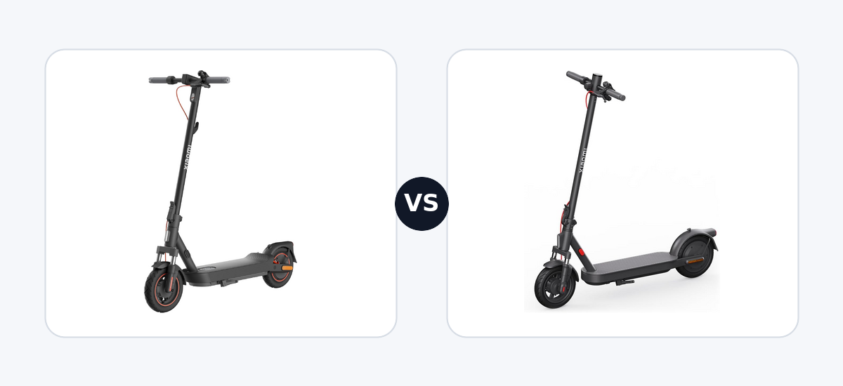 Xiaomi Electric Scooter 5 Max ·vs· Xiaomi Elite