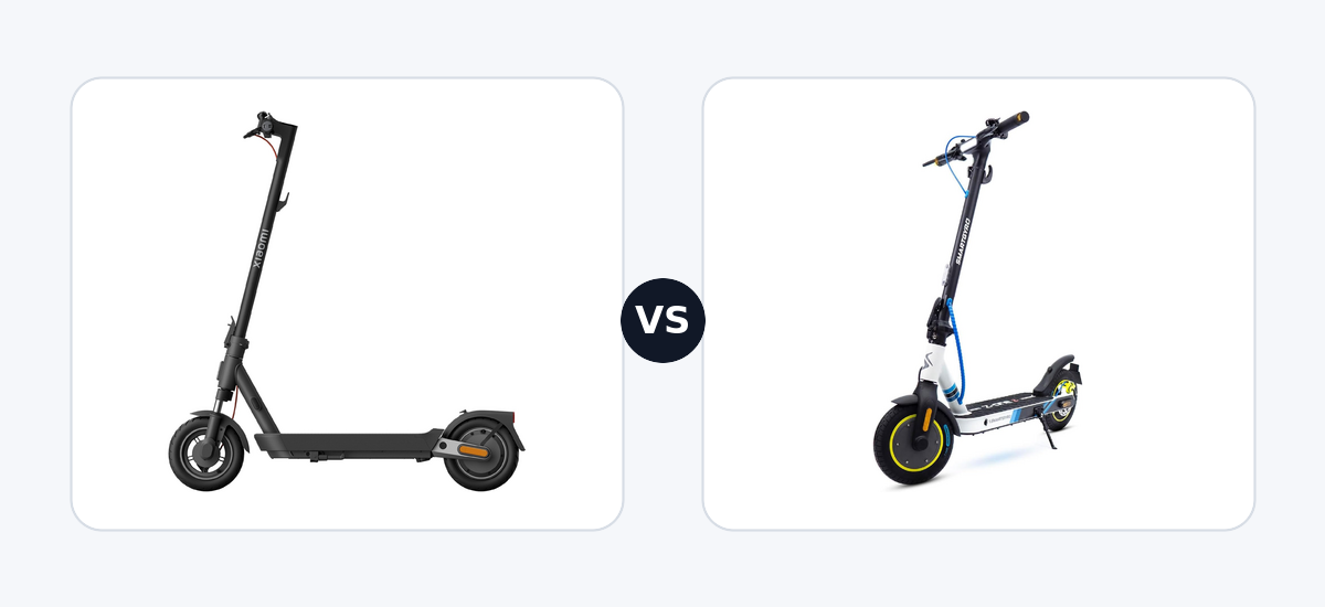 Electric Scooter 5 Pro VS Z-One 2 Gray