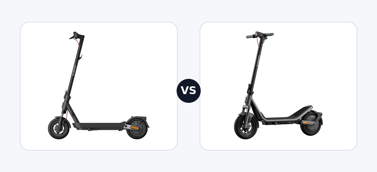 Xiaomi Electric Scooter 5 Pro DE ·vs· Xiaomi Xiaomi Electric Scooter 6