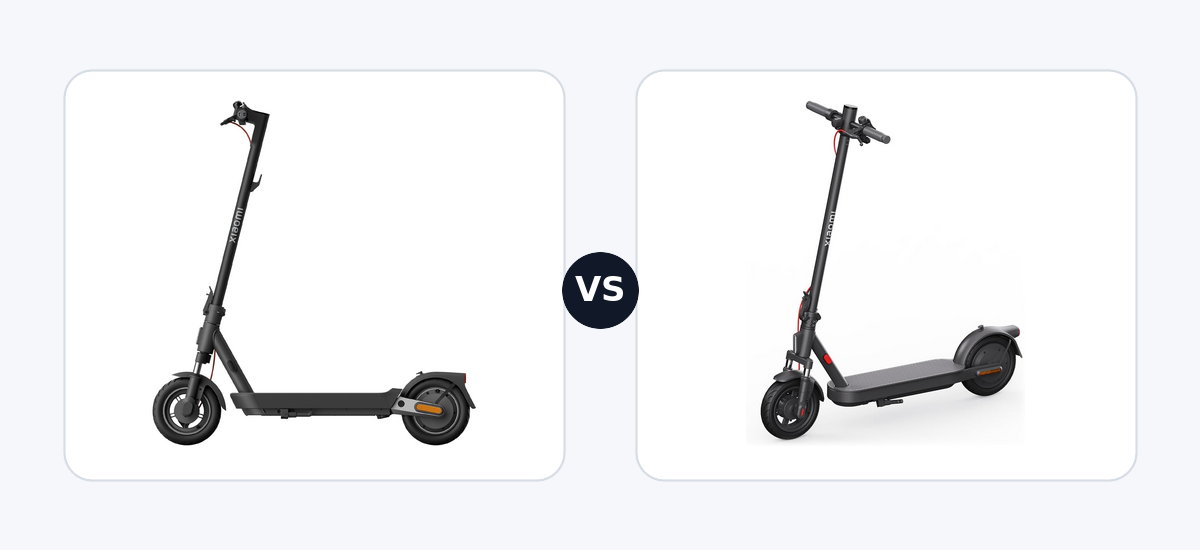 Xiaomi Electric Scooter 5 Pro ·vs· Xiaomi Elite