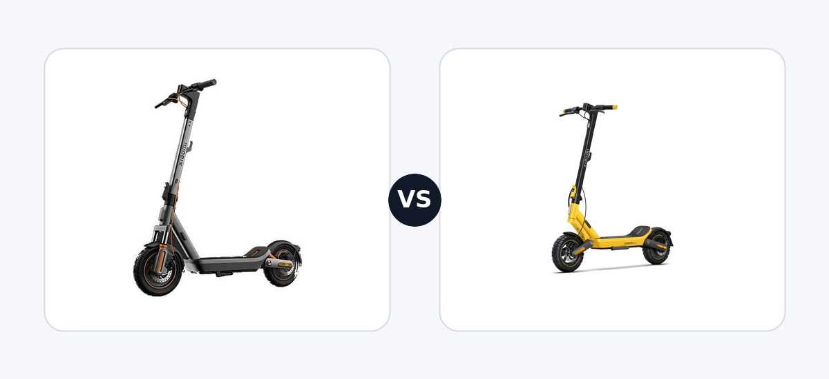 Xiaomi Electric Scooter 6 max DE ·vs· Xiaomi Electric Scooter 6 Ultra