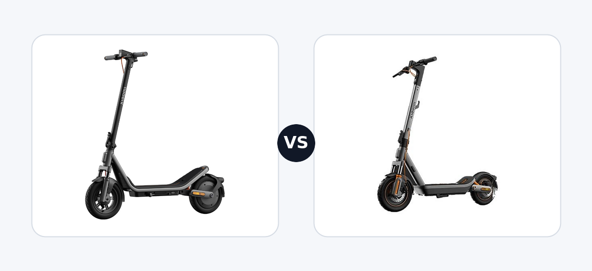 Xiaomi Xiaomi Electric Scooter 6 ·vs· Xiaomi Electric Scooter 6 max DE