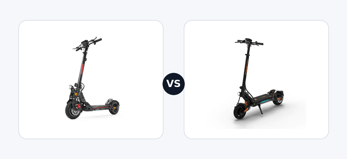 Backfire M8 Rover · vs · Kukirin G2 Master