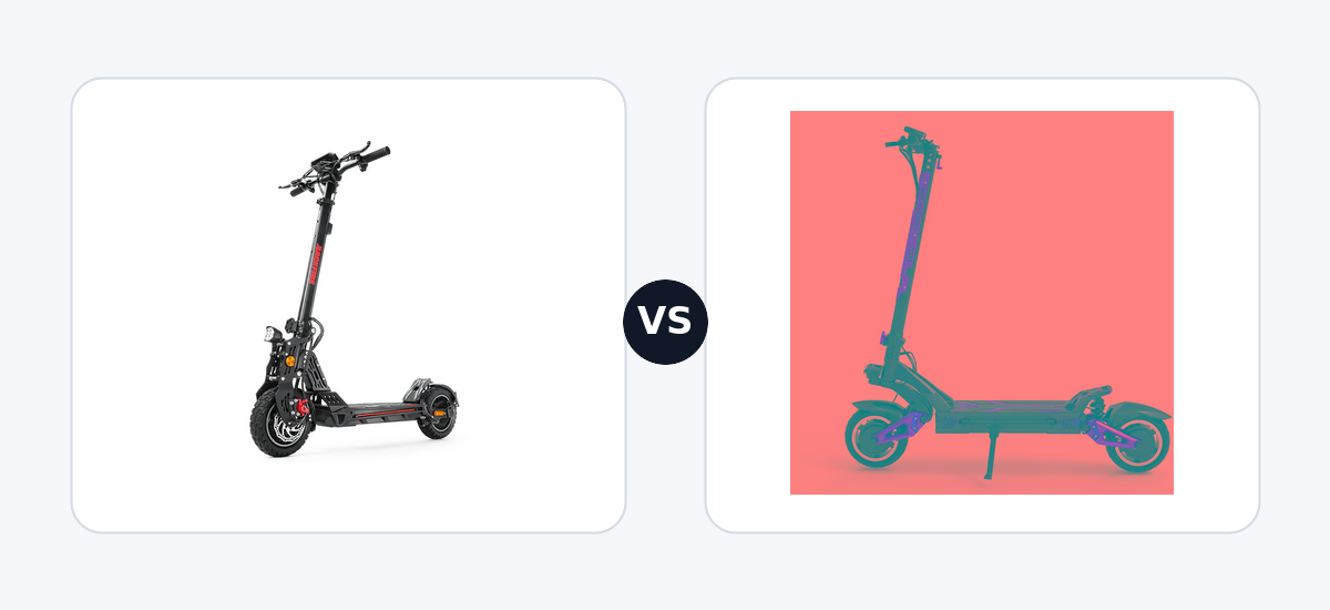 Backfire M8 Rover · vs · Kukirin G3 Pro