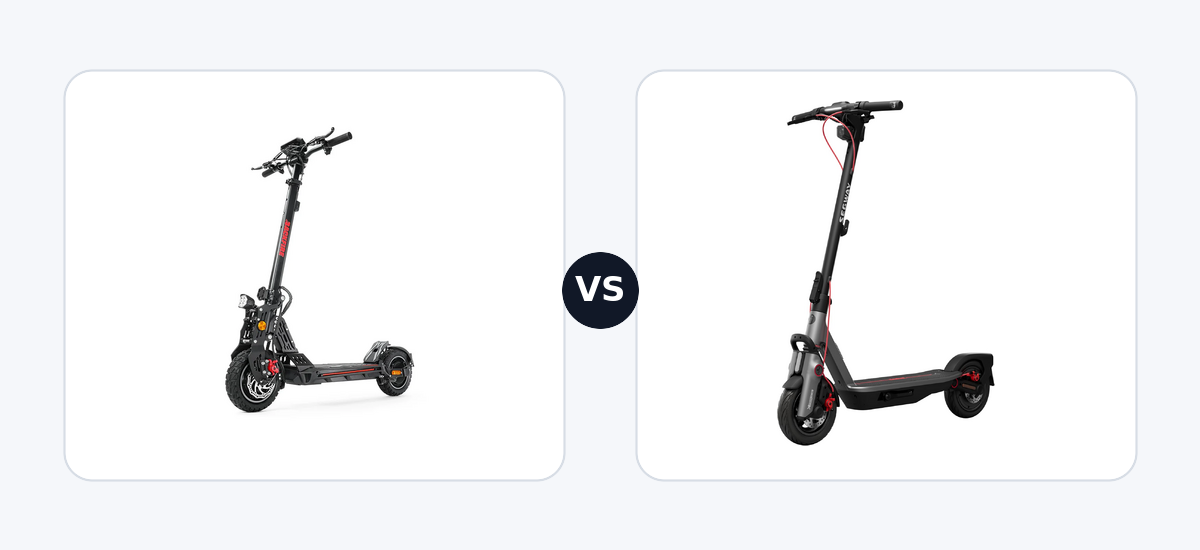 Backfire M8 Rover ·vs· Segway Ninebot F3 Pro D