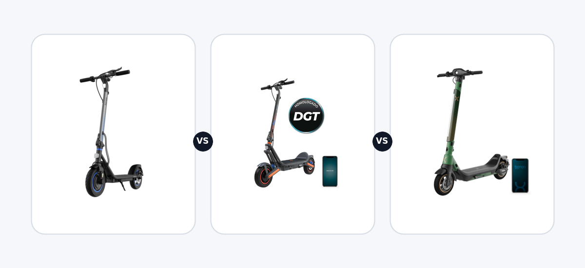 Cecotec Bongo D20 XL Connected ·vs· Cecotec Bongo GS65 ·vs· Cecotec Bongo X65 Connected