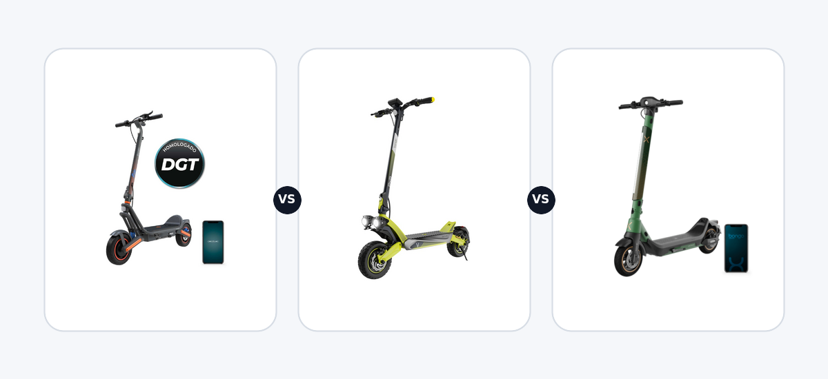 Cecotec Bongo GS65 ·vs· Cecotec Bongo V55 2x2 Connected ·vs· Cecotec Bongo X65 Connected