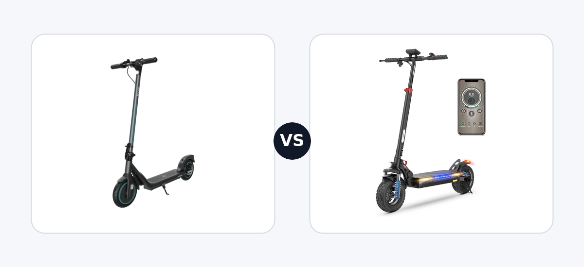 Cecotec D20E Connected ·vs· iScooter ix3