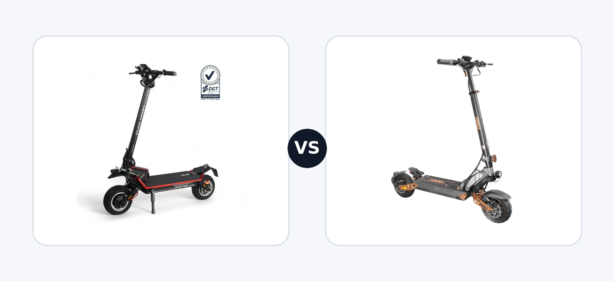 Dualtron Sonic Alien 72V ·vs· Zwheel ZWolf Duo