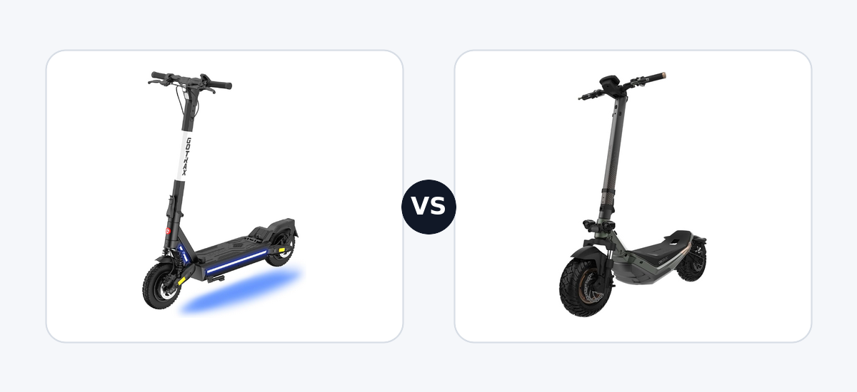 Gotrax Ares · vs · Cecotec Doble Z75