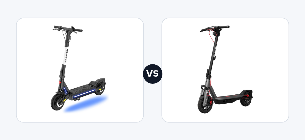 Gotrax Ares ·vs· Segway Ninebot F3 Pro D