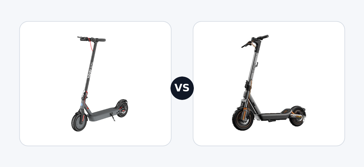 Hiboy S2 Pro ·vs· Xiaomi Electric Scooter 6 max DE