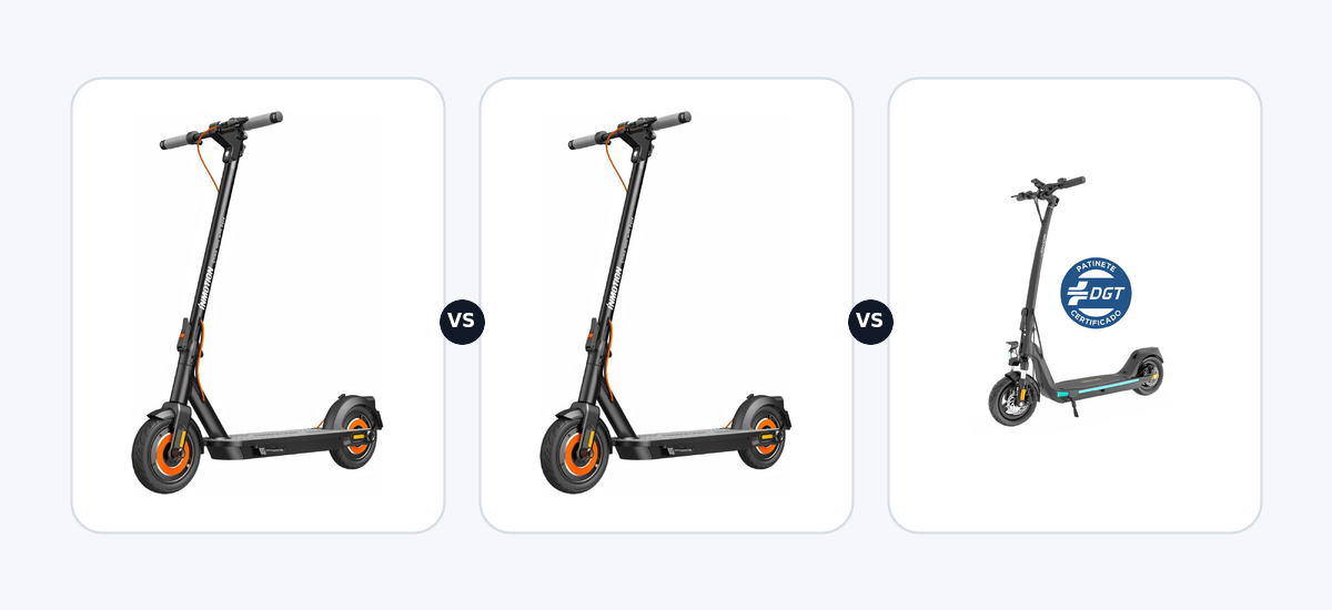 Inmotion climber ·vs· Inmotion inmotion climber dgt ·vs· Joyor C10 DGT
