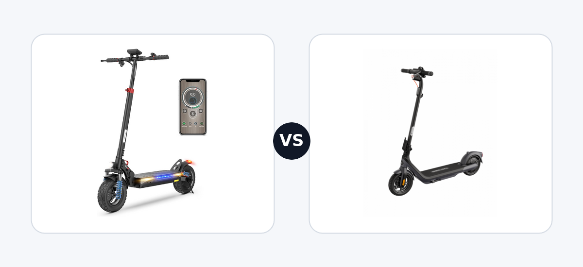 iScooter ix3 ·vs· Segway Ninebot KickScooter E2 PRO E