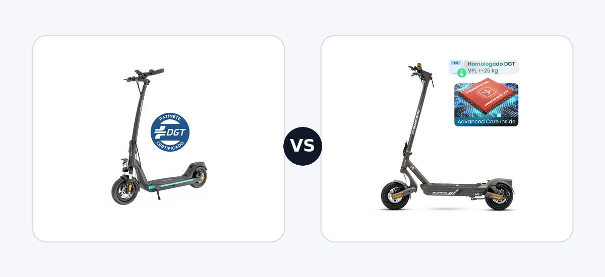Joyor C10 DGT ·vs· Smartgyro K1