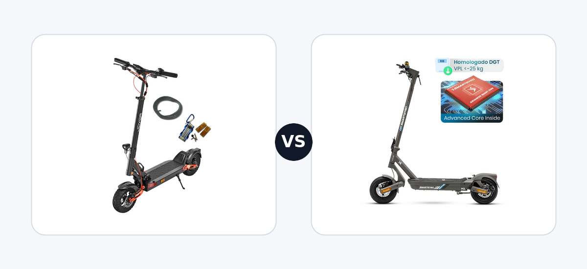 Joyor T6 ·vs· Smartgyro K1