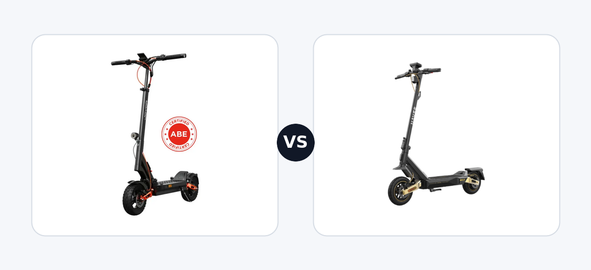 Joyor T6e ABE ·vs· Navee ST5 Max EU