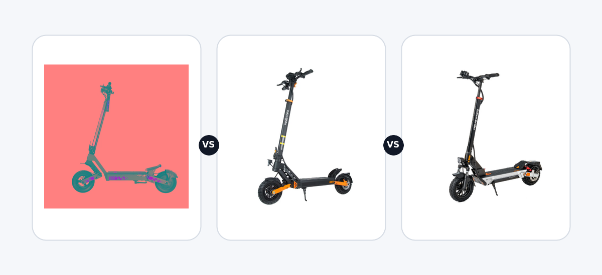 Kukirin G2 ·vs· Kukirin G2 DGT ·vs· Kukirin M4 Max