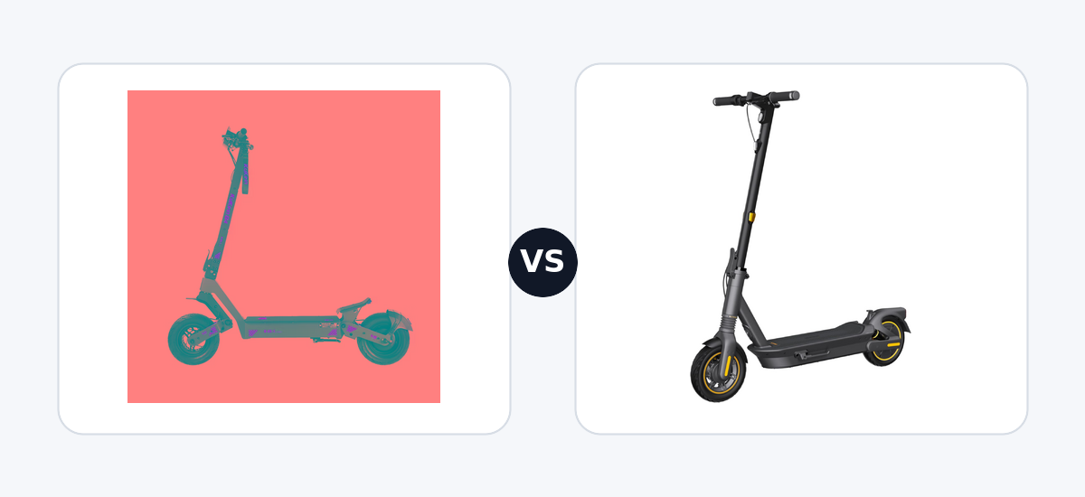 Kukirin G4 · vs · Segway Ninebot max G2