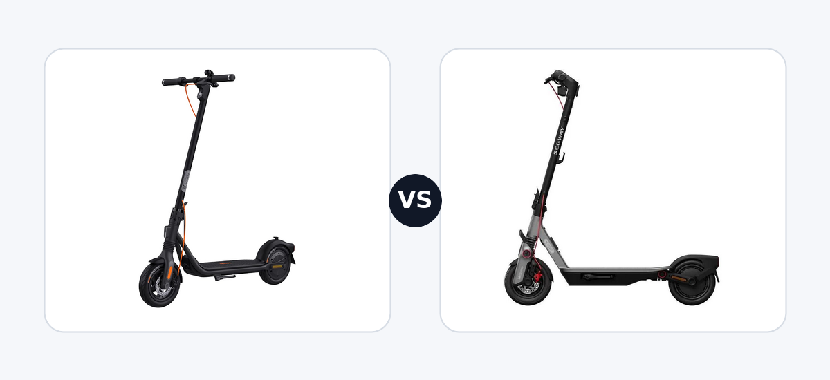 Segway Ninebot F2 Pro E ·vs· Segway Ninebot F3 E